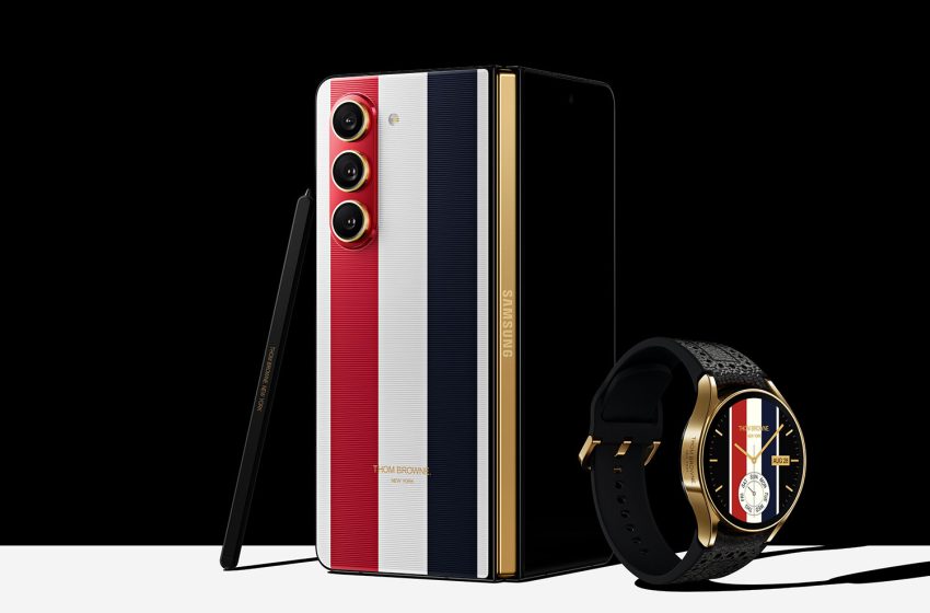  Samsung and Thom Browne Unveil Galaxy Z Fold5 Thom Browne Edition